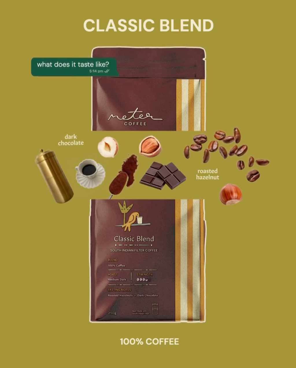 Classic Blend — 100% Coffee